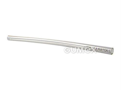 PU rúrka odolná UV žiareniu, 4x0,75mm, 12bar, 52°ShD, -40°C/+60°C, transparentná
